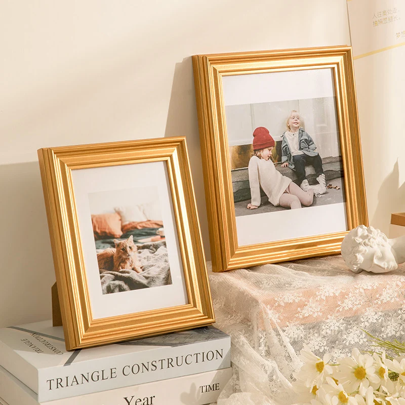 Elegante gerahmte Fotografie Anzeige