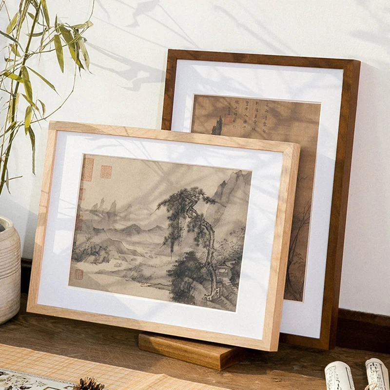 Elegante gerahmte Kunstwerksanzeige
