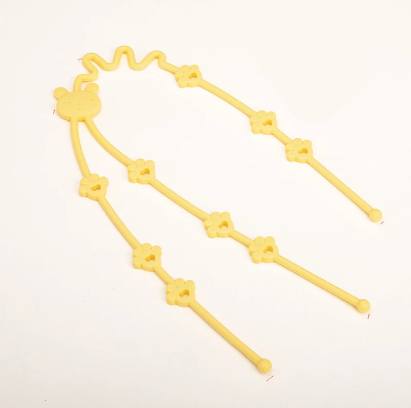 Dekorative Flexible Florale Bärenmotiv Kunststoff Haarband