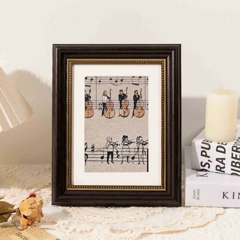 Eleganter Floral Artwork Displayrahmen