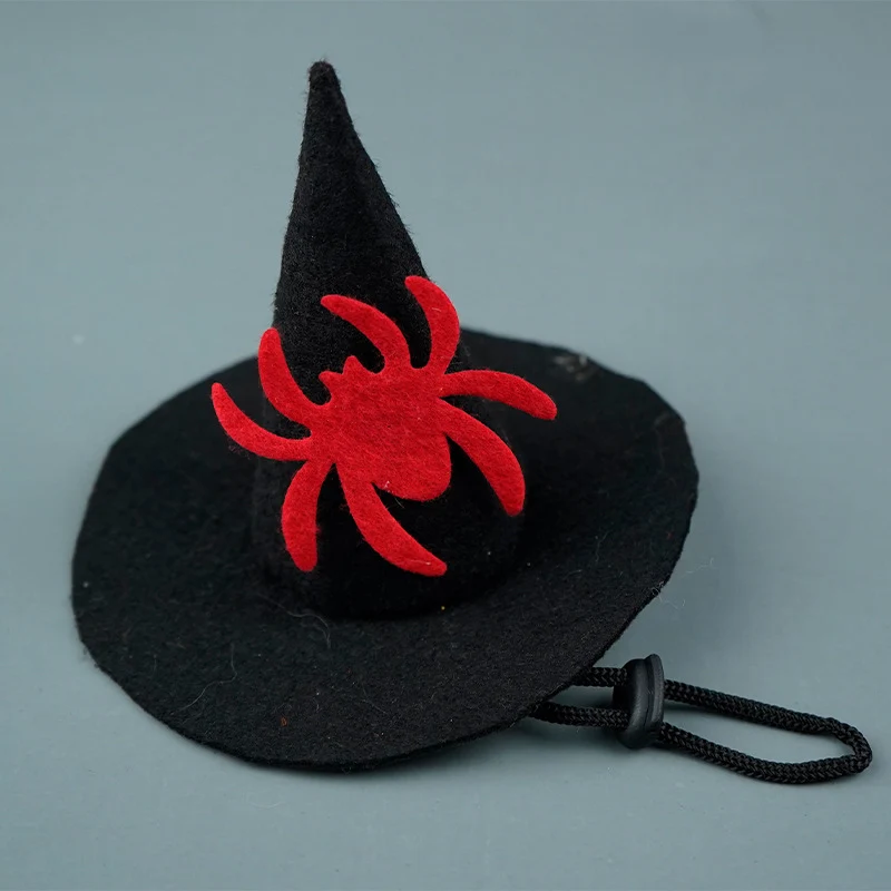 Halloween-Haube mit Fledermaus-Applikation