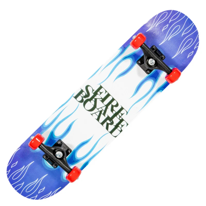 Trick-Skateboard mit Drachengrafik Skanto