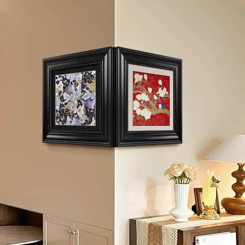 Dekorativer Floral Artwork Rahmen für das Zuhause