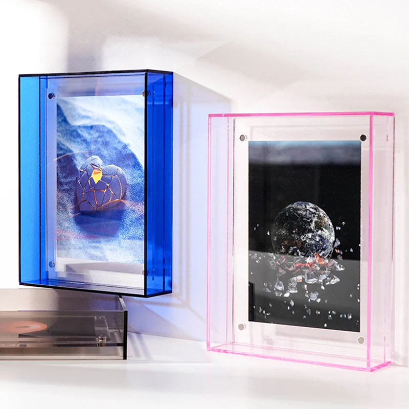 Künstlerischer Acryl-Displayrahmen für Wohnkultur
