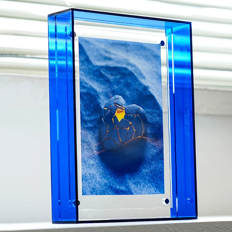 Künstlerischer Acryl-Displayrahmen für Wohnkultur
