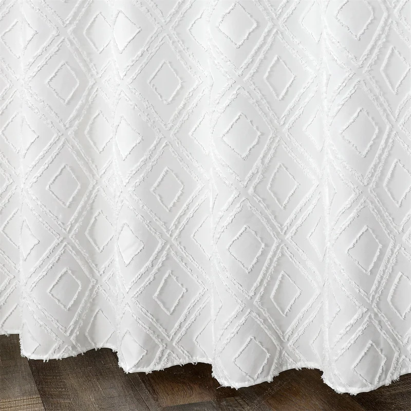 Fenstervorhang mit strukturierter Optik Skanto