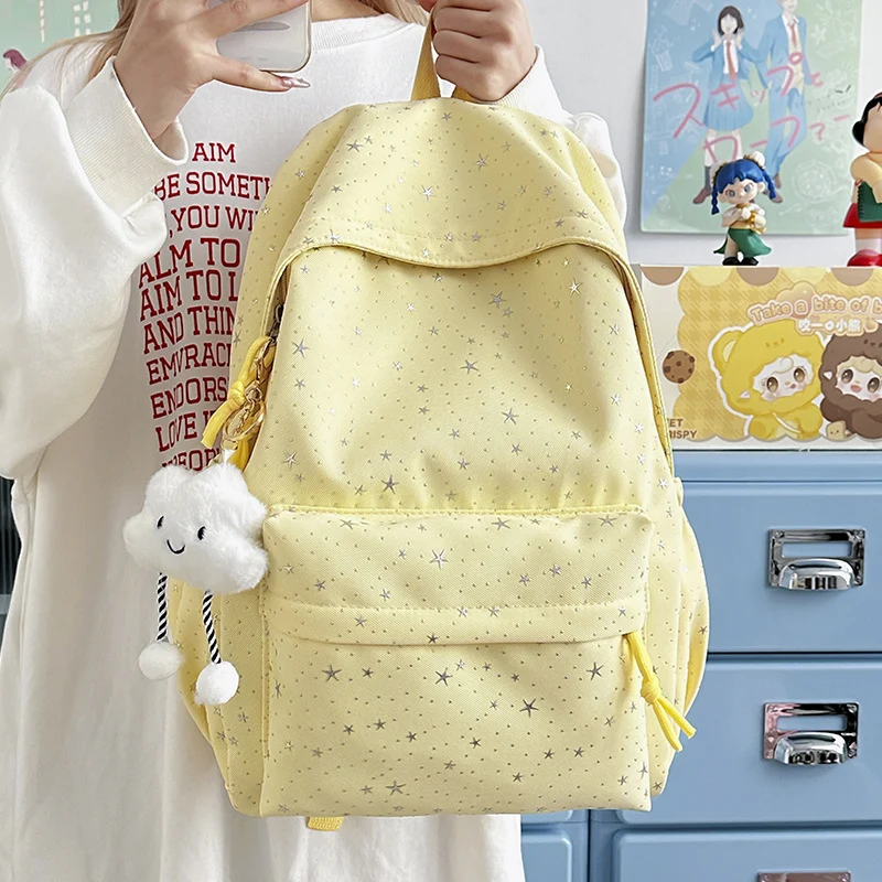 Strapazierfähiger Rucksack mit funkelnden Sternen Skanto