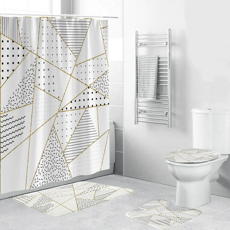 Maritimes Badezimmer-Set Skanto