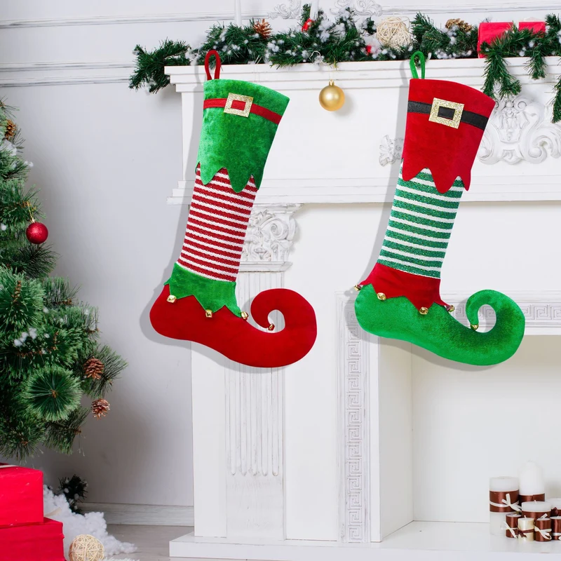 Festlicher Weihnachtsstrumpf