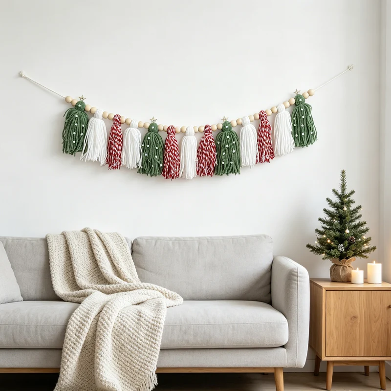 Dekorativer Weihnachtsbaum Girlande