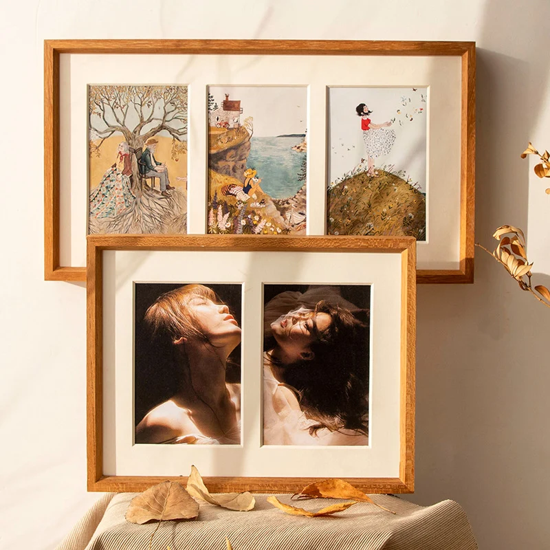 Künstlerischer Landschafts-Collage-Rahmen für Wanddisplay