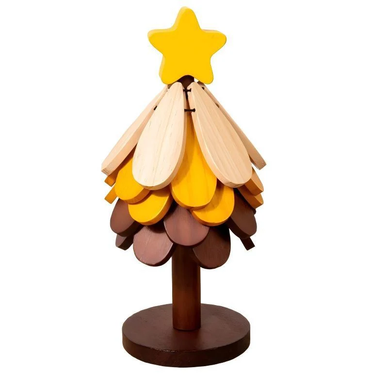 Dekorative Holzbaum Figur