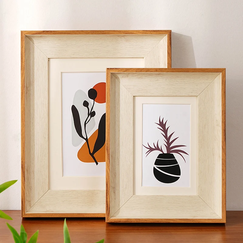 Künstlerischer gerahmter Blumenprint zur Heimdekoration