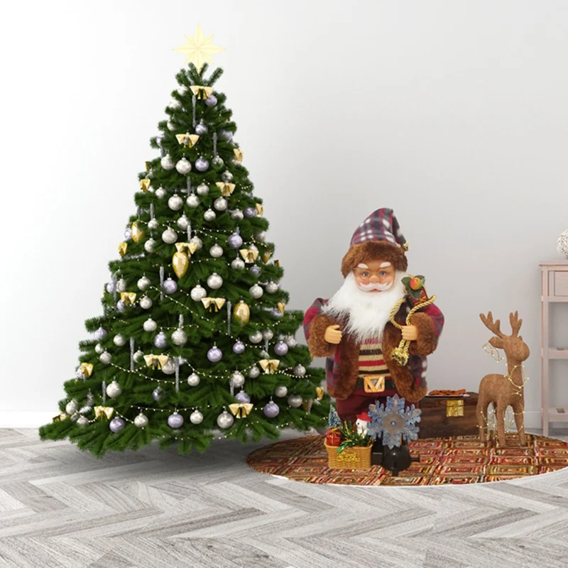Bewegliche Weihnachtsmann Figur