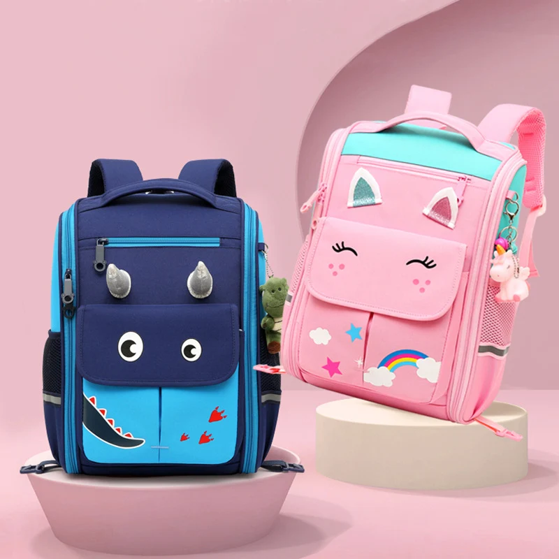 Rollende Schultasche mit niedlichem Tierdesign Skanto