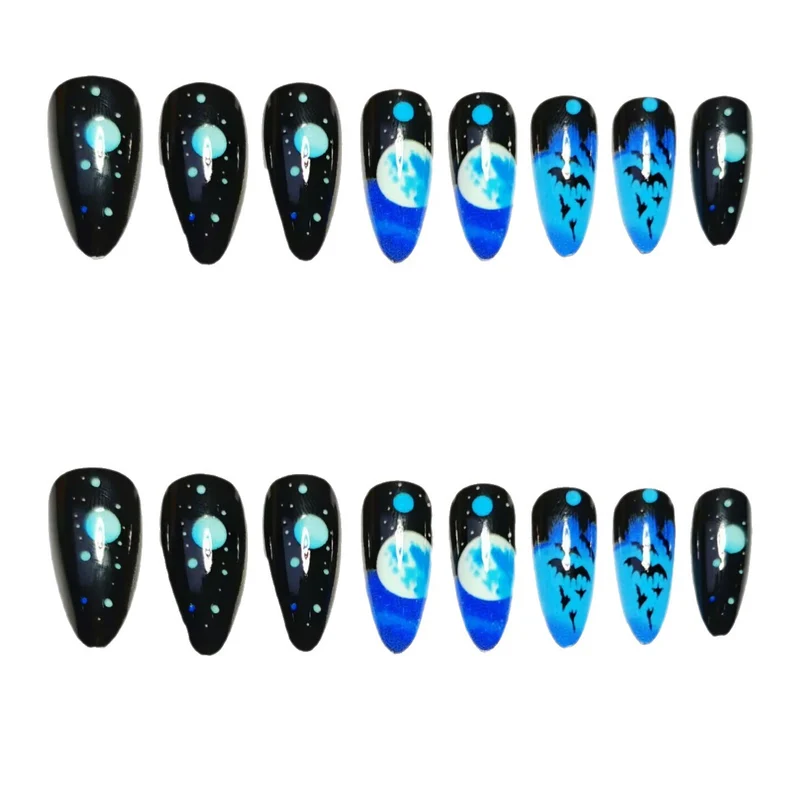 Künstlerische Halloween-Themen-Nageltipps