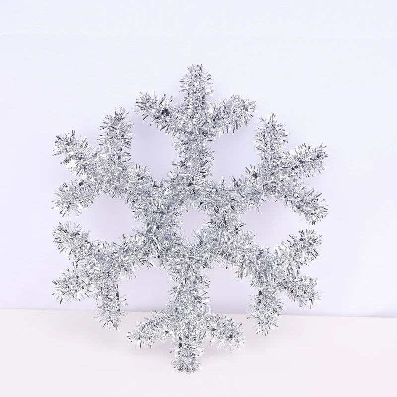 Dekorative Schneeflockenfigur