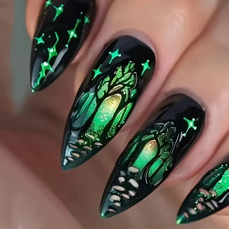 Gothic Fantasy Nagelkunst Design