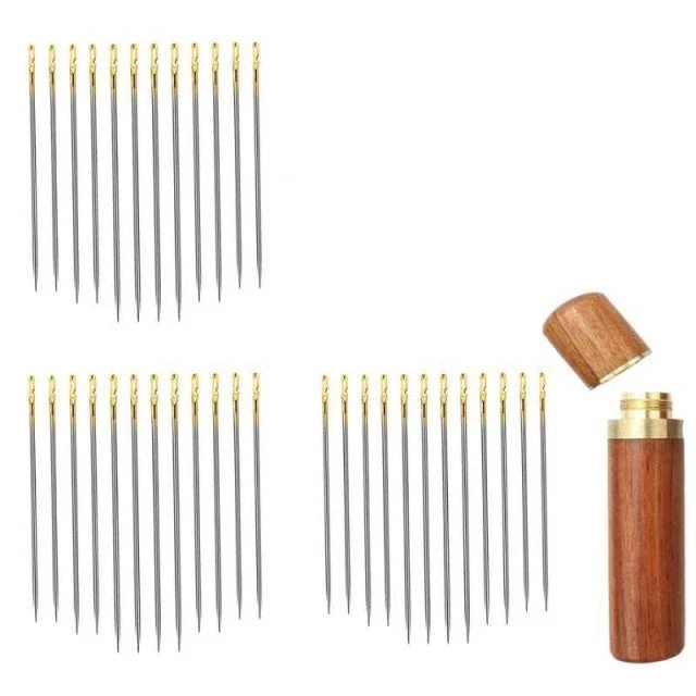 Edelstahl Nähwerkzeug-Set ohne Nadel | Skanto