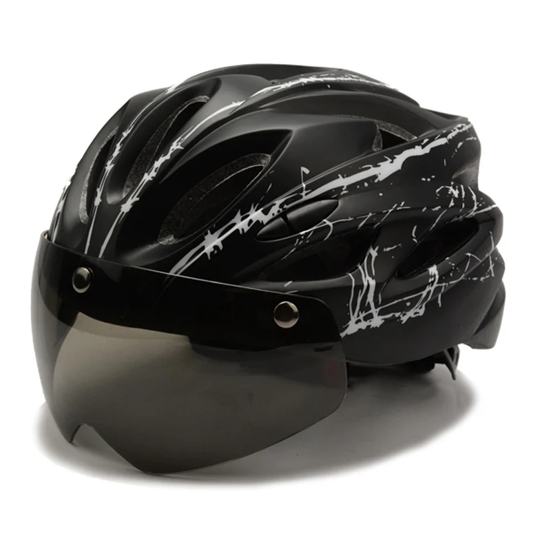 Performance-Fahrradhelm mit Visier Skanto