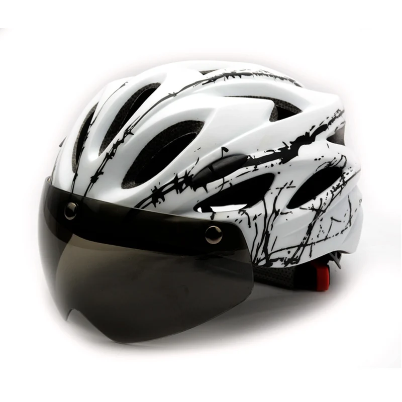 Performance-Fahrradhelm mit Visier Skanto