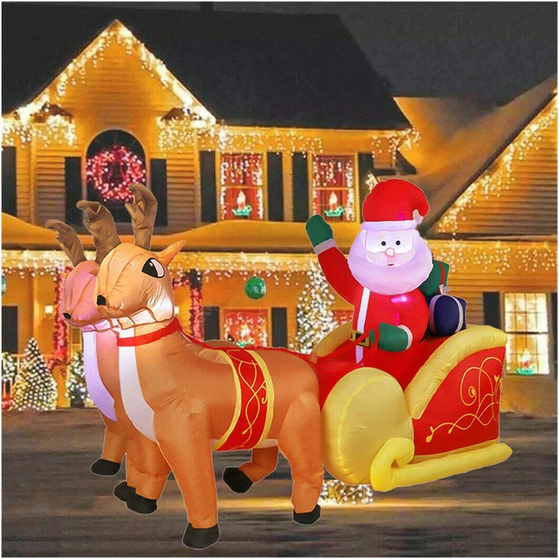 Aufblasbare Weihnachtsdekoration