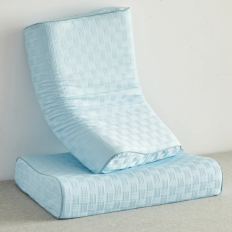 Orthopädisches Nackenstützkissen mit ergonomischer Form und belüftetem Bezug Skanto