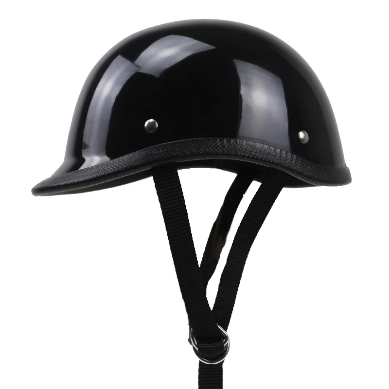 Klassischer minimalistischer Motorradhelm Skanto