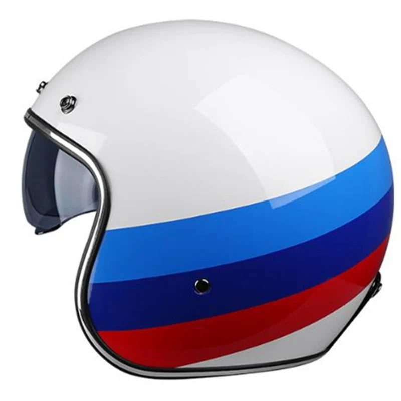 Klassischer Jet-Motorradhelm Skanto