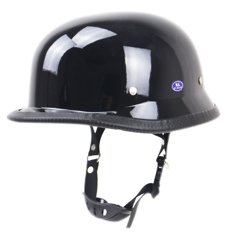 Vintage Halbschalenhelm Motorrad-Kopfbedeckung Skanto