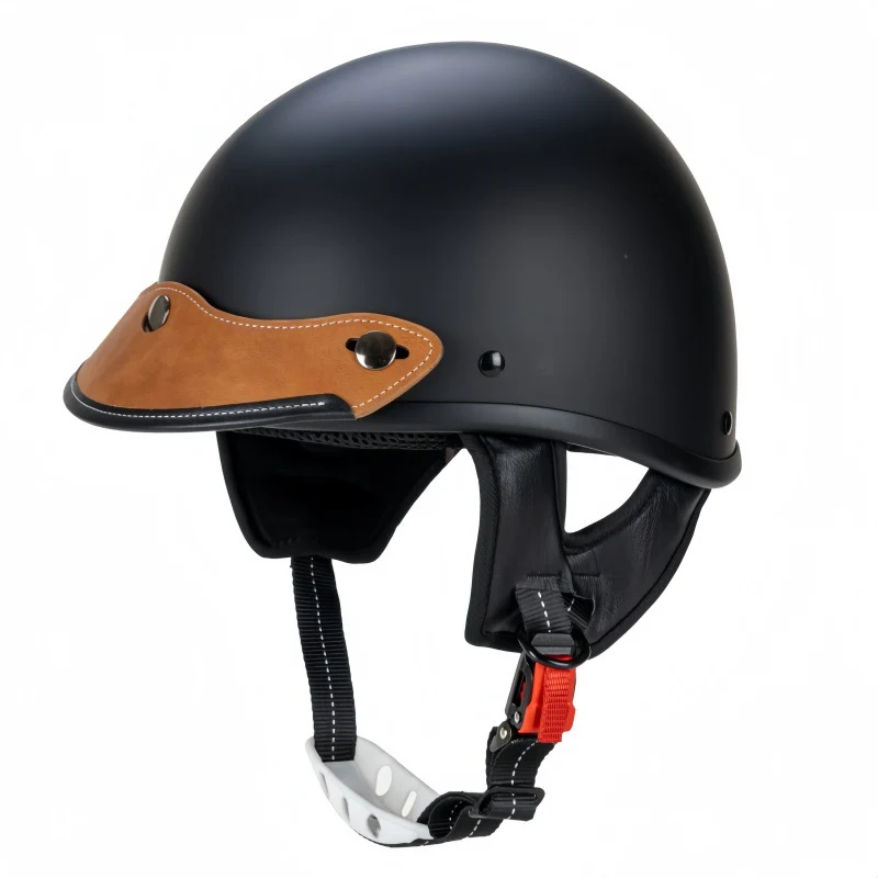 Retro Cruiser Motorradhelm Skanto