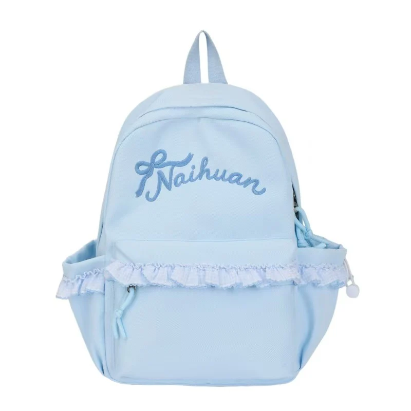 Bestickter Rüschenrucksack Skanto