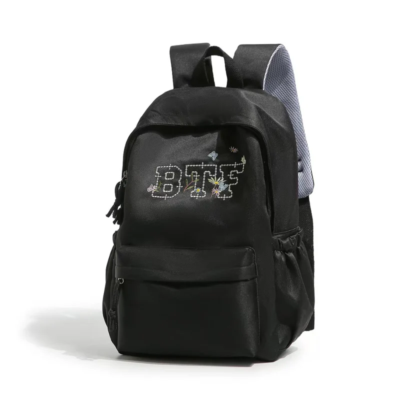 Rucksack mit besticktem Blumenmuster Skanto