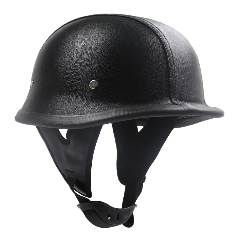 Klassischer Vintage-Motorradhelm Skanto