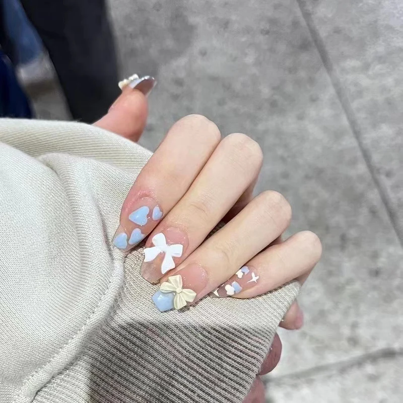 Dekoratives 3D Nagelkunstset