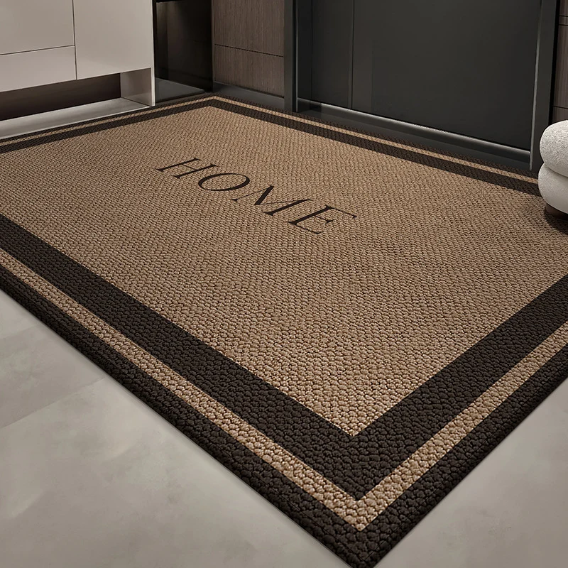Stylische Willkommen Zuhause Fußmatte