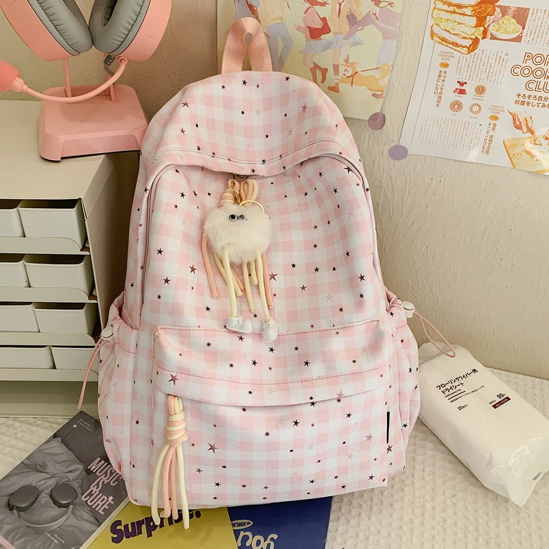 Vielseitiger Karo-Rucksack Skanto