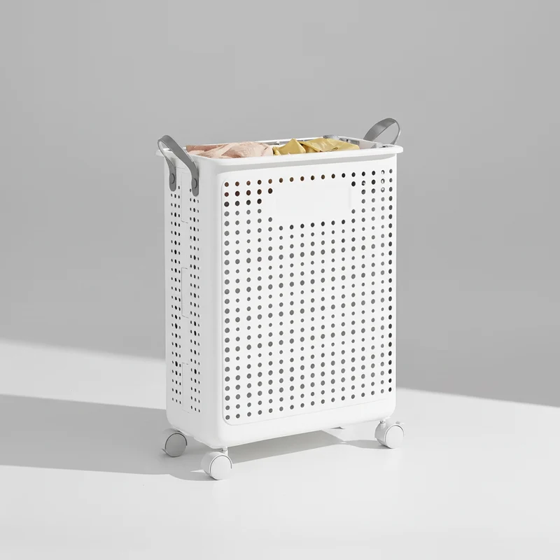 Klappbarer Rollen Wäschekorb - LaundryGlide
