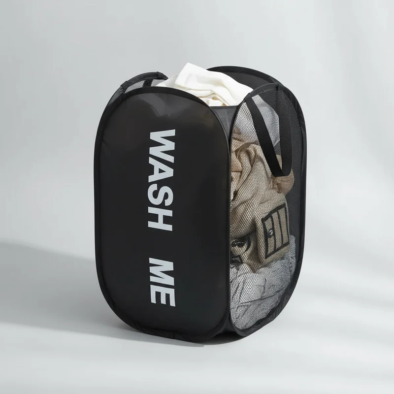 Aufklappbarer Netz Wäschekorb - MeshCarry