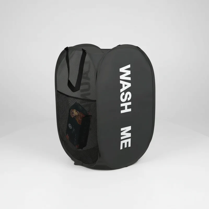Aufklappbarer Netz Wäschekorb - MeshCarry