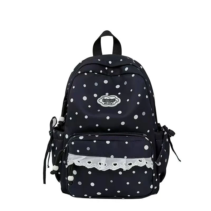Niedlicher Rucksack mit Polka-Dot-Design Skanto