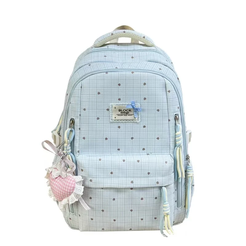 Stilvoller Vichy-Rucksack Skanto