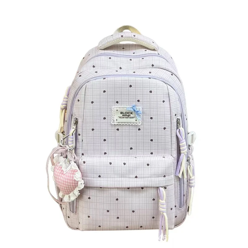 Stilvoller Vichy-Rucksack Skanto