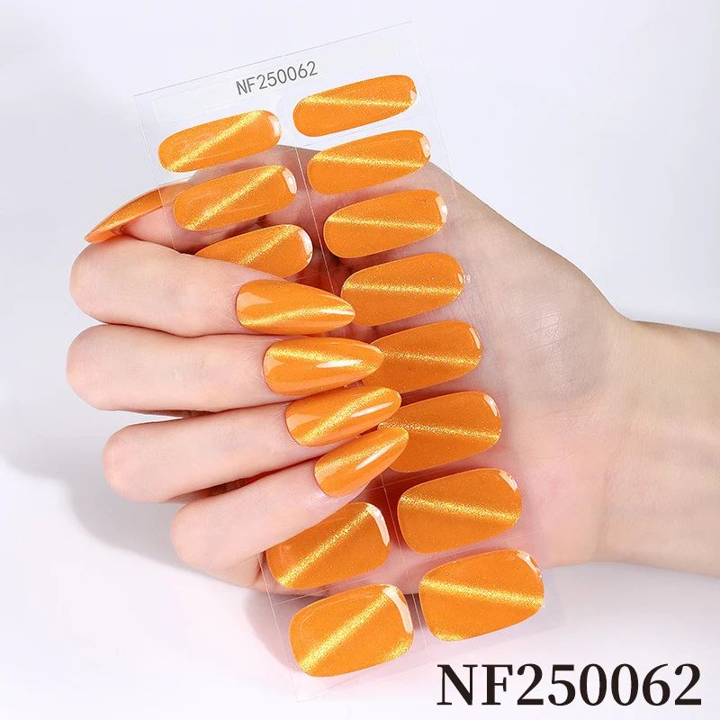 Glänzende Glossy Nail Wraps