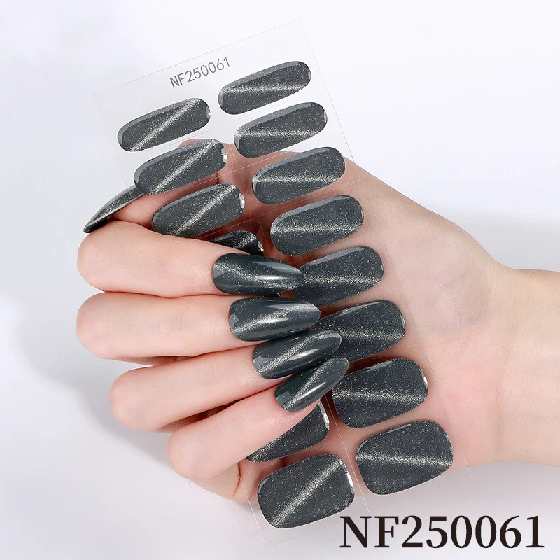 Glänzende Glossy Nail Wraps