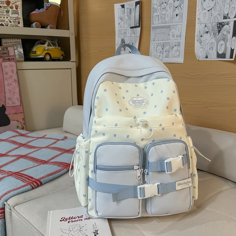 Stilvoller Rucksack Skanto mit Sternenmuster