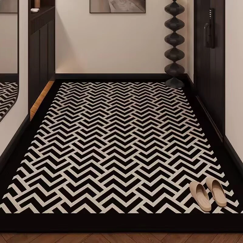 Strukturierter geometrischer Teppich