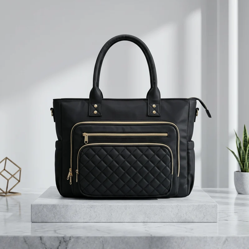 Handtasche mit elegantem Steppdesign Skanto
