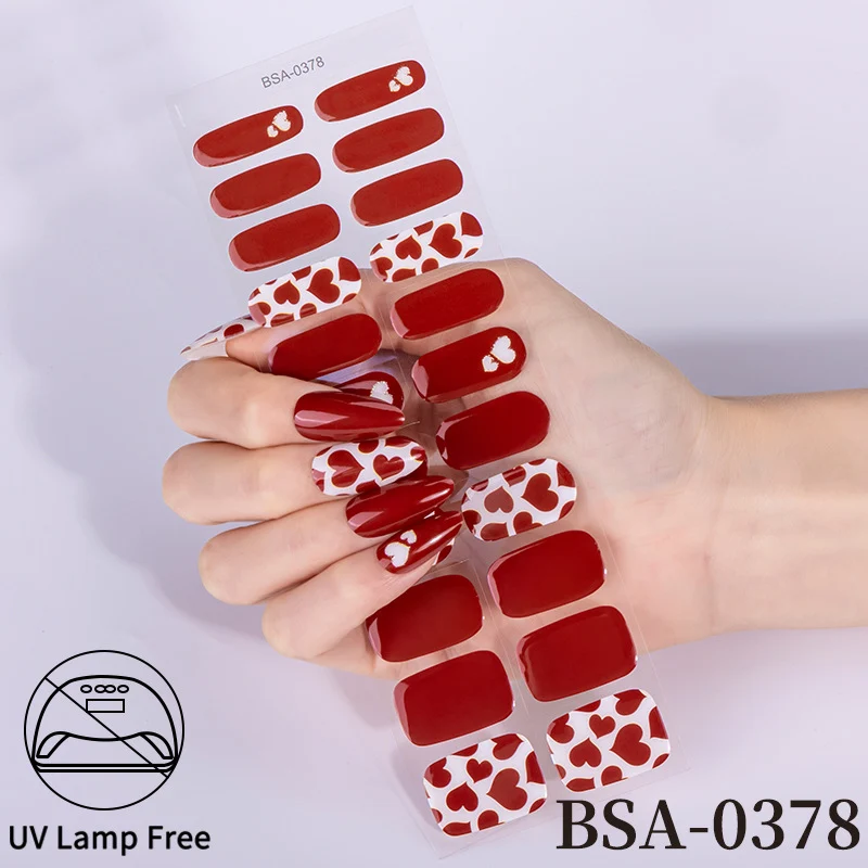 Funkelnde Geschenke-Themen Nagelkunst-Wickel