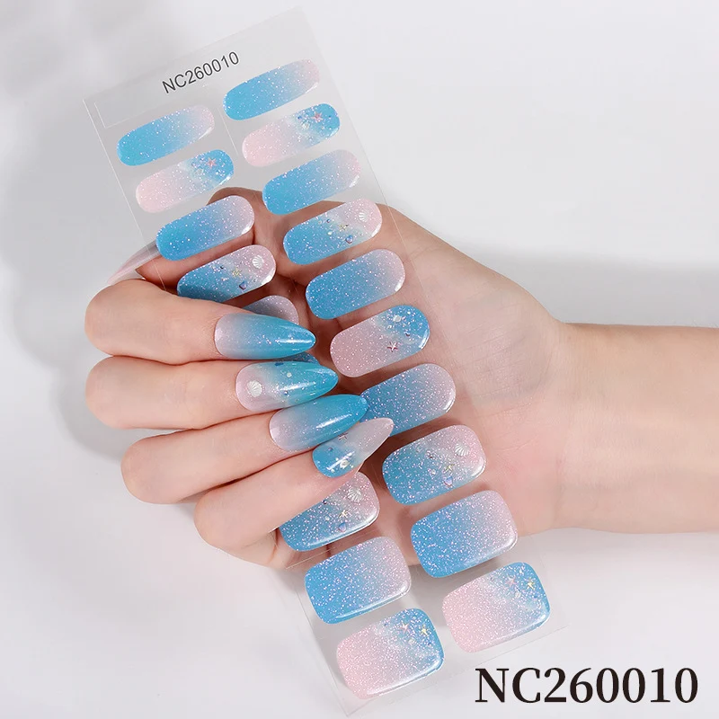 Wasser-inspirierte Nagelwickel